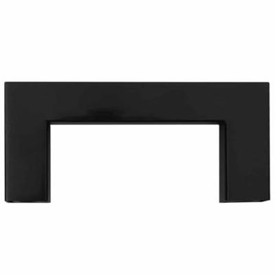 Handvatten 10 st 64 mm roestvrij staal zwart