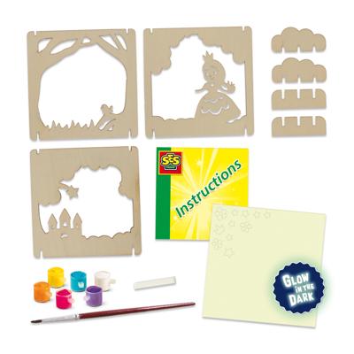 Tekenset SES Creative glows in the dark