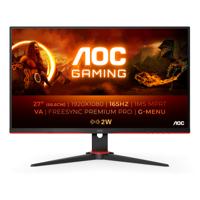 AOC 27G2SAE/BK computer monitor 68,6 cm (27") 1920 x 1080 Pixels Full HD LED Zwart, Rood - thumbnail