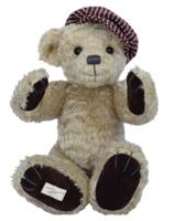 Clemens Knuffelbeer Capstick Junior 35 Cm Pluche Beige - thumbnail