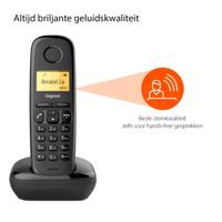 Gigaset A270 Telefoon Zwart - thumbnail