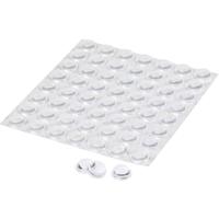 3M SJ 5312 MPCB Apparaatvoet Zelfklevend, Rond Transparant (Ø x h) 12.7 mm x 3.5 mm 56 stuk(s) - thumbnail