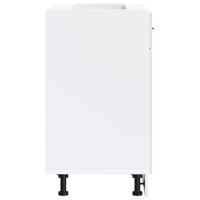 Keuken onderkast "Porto" bewerkt hout hoogglans wit - thumbnail