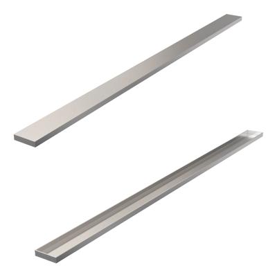 Tegelinlegrooster Brauer Chrome Edition Omkeerbaar tbv Douchegoot STD/W/PS 110x7 cm Inclusief Afstandhouders Tegelinlegrooster Brauer Chrome Edition Omkeerbaar tbv Douchegoot STD/W/PS 110x7 cm Inclusief Afstandhouders