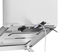 My Wall HT17L Laptopstandaard In hoogte verstelbaar, USB-hub-functie, Kantelbaar - thumbnail