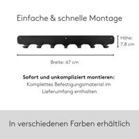 Gorillz Rounded Seven Wandkapstok 7 Kapstok Haken - thumbnail