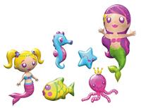 Simba Aqua gelz deluxe zeemeermin set - thumbnail