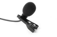 Dasspeld Spraakmicrofoon IK Multimedia MIC LAV Zendmethode:Kabelgebonden Incl. klem, Incl. windkap - thumbnail