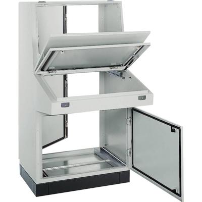 Schneider Electric NSYSDF88 One-piece console (b x h x d) 800 x 1400 x 845 mm Staal Grijs 1 stuk(s)