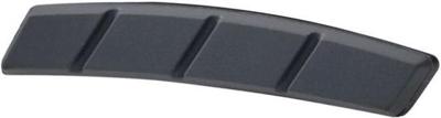 Simson remblokken V brake 80 x 13 mm zwart/grijs 2 stuks