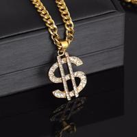 Hip-Hop S vorm ketting Sweater Ketting - thumbnail