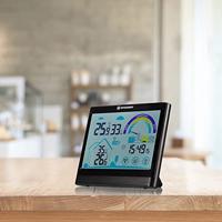 BRESSER VentAir Thermo-Hygrometer met Touch Screen en Aanbeveling voor Ventilatie - thumbnail
