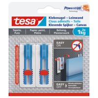 tesa 77778 Zelfklevende spijker voor canvasdoek Wit Inhoud: 2 stuk(s) - thumbnail