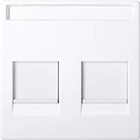 Merten MEG4564-0325 Netwerkdoos Afdekking Wit 1 stuk(s) - thumbnail