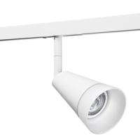 SG Zip Glas Railspot 230V mat wit 6W LED GU10 3000K 3016 - thumbnail