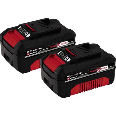 Einhell 4511489 PXC-Twinpack 4 Ah Power X-Change Gereedschapsaccu 18 V 4 Ah Li-ion Einhell 4511489 PXC-Twinpack 4 Ah Power X-Change Gereedschapsaccu 18 V 4 Ah Li-ion