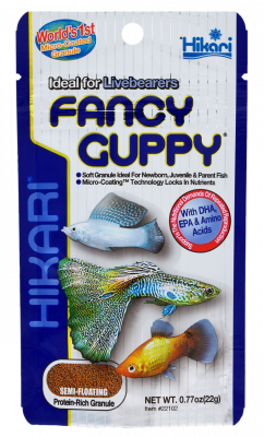 Guppy Food 22 Gram vissenvoer Hikari - Hikari