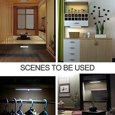 2.8 w 20 LEDs warm wit breedbeeld intelligent menselijk lichaam sensor licht LED gang kast licht USB opladen versie