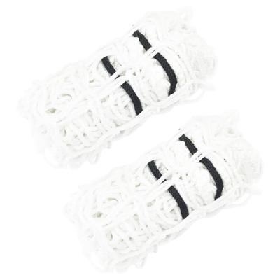 VidaXL Hooinetten 2 st 75x75 cm vierkant polypropeen wit