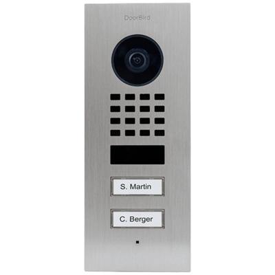DoorBird D1102V Unterputz Buitenunit voor Video-deurintercom via WiFi WiFi, LAN RVS V2A (geborsteld) DoorBird D1102V Unterputz Buitenunit voor Video-deurintercom via WiFi WiFi, LAN RVS V2A (geborsteld)