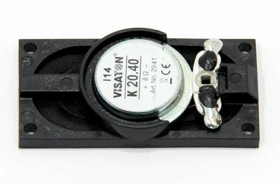 Visaton K 20.40 - 8 Ohm 1.6 inch 4 cm Mini-luidspreker 1 W 8 Ω Ovaal, UV-bestendig Visaton K 20.40 - 8 Ohm 1.6 inch 4 cm Mini-luidspreker 1 W 8 Ω Ovaal, UV-bestendig