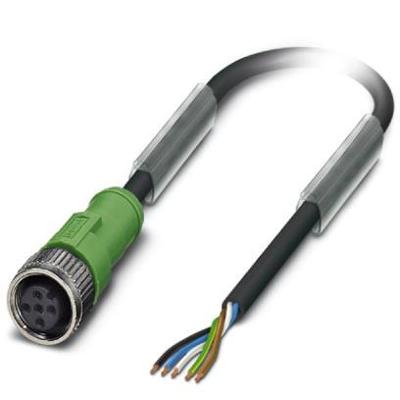 Phoenix Contact 1683374 Sensor/actuator connector, geassembleerd M12 Aantal polen (sensoren): 5 Bus, recht 10.00 m 1 stuk(s)