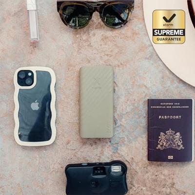 Xtorm Go2 Power Pack 20000 mAh Powerbank Beige - thumbnail