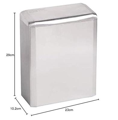 Mediclinics Mediclinics hygienebak 6l. PP0006C - RVS hoogglans