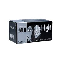 Sibel Hair Zilver Folie 12cmx100m - thumbnail