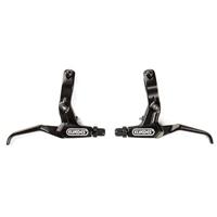 Elvedes remhendels voor mechanishce schijrem. Set links en rechts - thumbnail