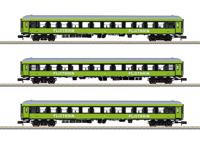 MiniTrix 15462 N set van 3 sneltreinrijtuigen FlixTrain van de trainpool, MHI - thumbnail