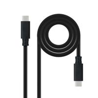 Nanocable 1.1GEN2 USB-kabel 1,5 m 3.1GEN2 5A USB-C/M - thumbnail