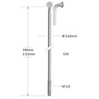 Alpina spaak zink 12-150 zonder nippel (144st) - thumbnail