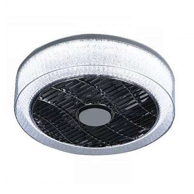 Expo Trading ETH Plafondventilator No. 5 Ø 40 cm Antraciet-rand kristal Expo Trading ETH Plafondventilator No. 5 Ø 40 cm Antraciet-rand kristal