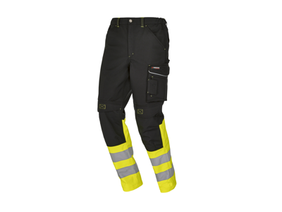 PARKSIDE PERFORMANCE Heren softshell werkbroek (Zwart, 46)