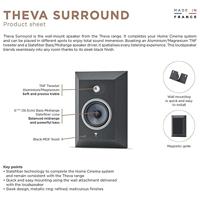 Focal: Theva Surround Speakers - 2 Stuks - Zwart - thumbnail