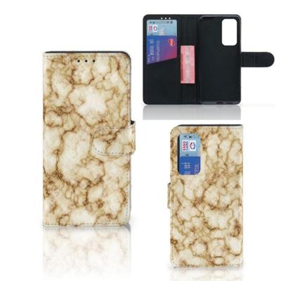 Huawei P40 | Bookcase | Marmer Goud