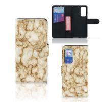 Huawei P40 | Bookcase | Marmer Goud - thumbnail