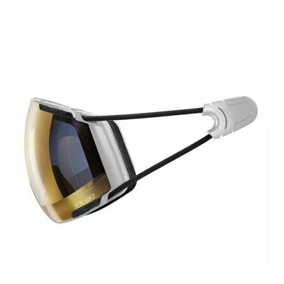 Casco FX-80 Vautron+ zilver skibril - Magnetic link - Meekleurend (Photochromic) cat. 1-3 (❄/☁/☀) & Polariserend