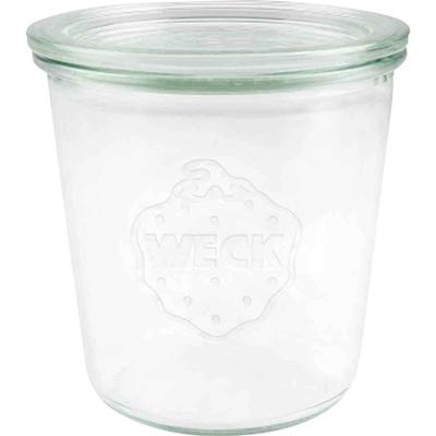 Weck Stort glas (580ml) 1/2L 6 stuks Weck Stort glas (580ml) 1/2L 6 stuks