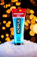 Royal Talens Amsterdam Standard Series Acrylverf Tube 250 ml - Turkooisblauw 522 - thumbnail