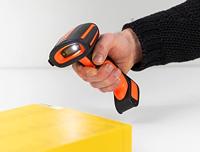 Delock 90507 2D-barcodescanner Bluetooth 1D, 2D LED Zwart, Oranje Smartphone- en tabletscanner - thumbnail