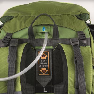 DÖRR Rugzak Outdoor Pro 65 + Pro 15 65 l (b x h x d) 350 x 750 x 250 mm Groen 464016