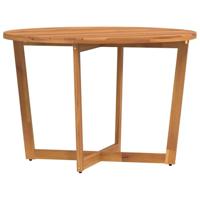 Tuintafel rond Ø110x75 cm massief acaciahout - thumbnail