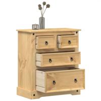 Ladekast Corona 80x43x91 cm massief grenenhout - thumbnail