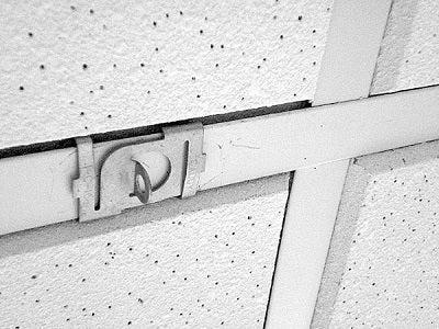 Systeemplafondklem Caddy-clip per stuk