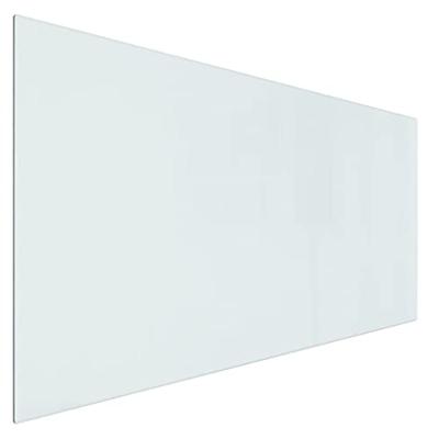 VidaXL Glasplaat openhaard rechthoekig 120x60 cm