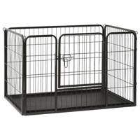 Puppyren 91,5x59x61 cm staal - thumbnail