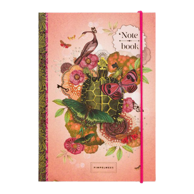 Pimpelmees A6 Notitieboek Peach