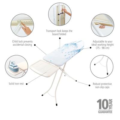 Brabantia strijkplank cotton flow 124x45cm - thumbnail